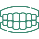 icone du service prothèses dentaires biofonctionnelles