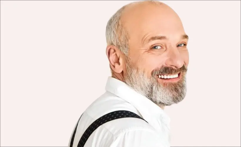 prothese dentaire large sourire rayonnant